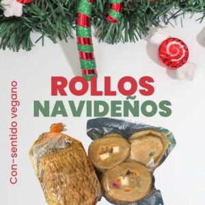 Rollos veganos rellenos de verduras